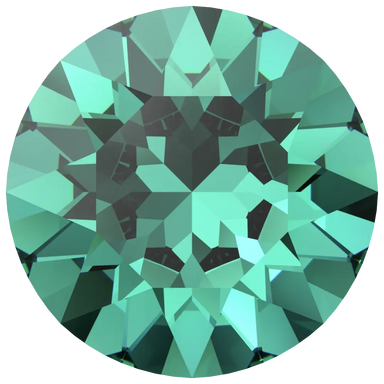 Serinity Chatons Round Stones (1028 & 1088) Caribbean Green - Bluestreak Crystals