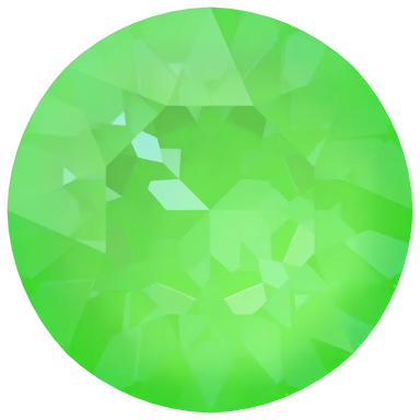 Serinity Chatons Round Stones (1028 & 1088) Crystal Electric Green Ignite UNFOILED - Bluestreak Crystals
