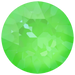 Serinity Chatons Round Stones (1028 & 1088) Crystal Electric Green Ignite UNFOILED - Bluestreak Crystals