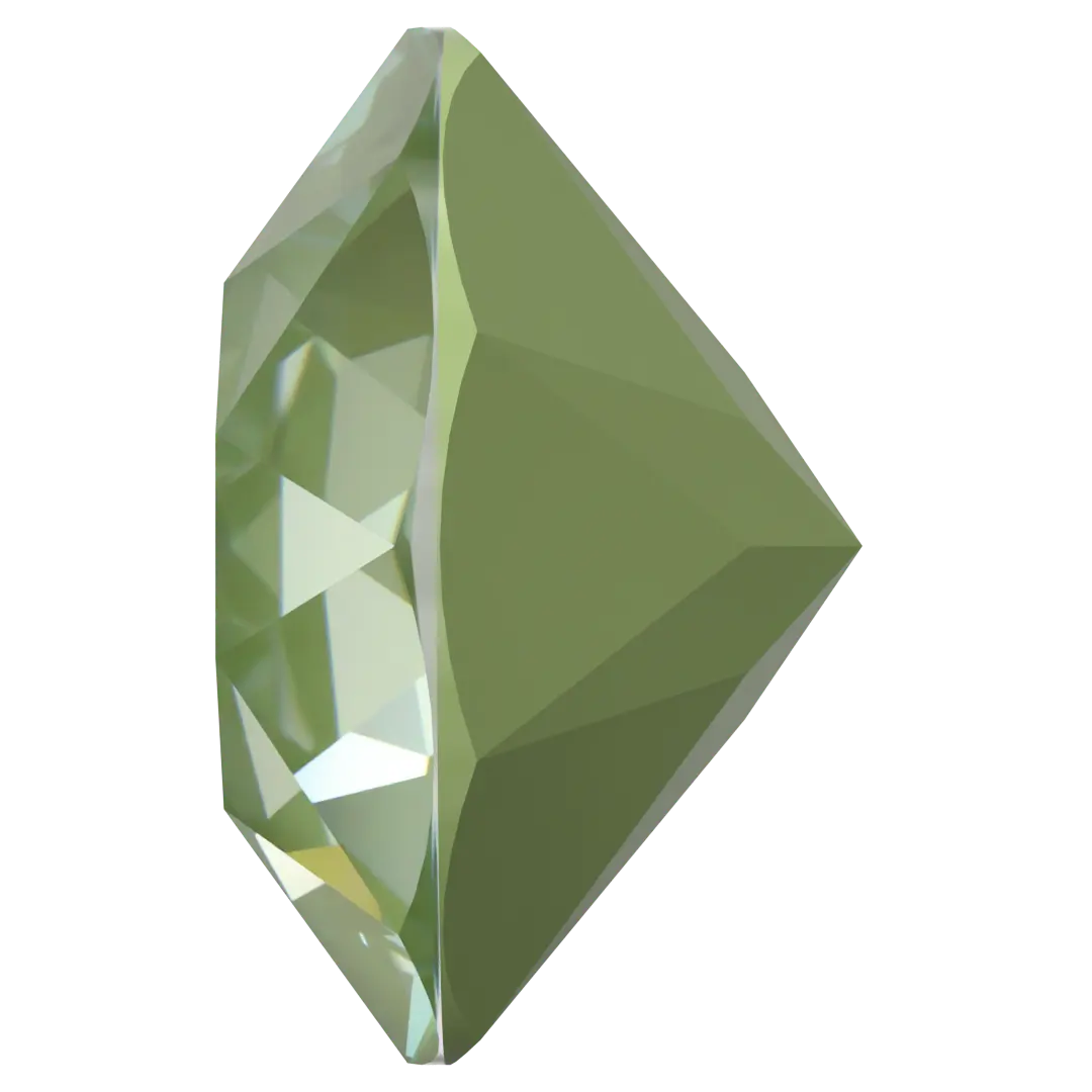 Serinity Chatons Round Stones (1028 & 1088) Crystal Paradise Green Lux - Bluestreak Crystals