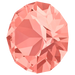 Serinity Chatons Round Stones (1028 & 1088) Rose Peach - Bluestreak Crystals