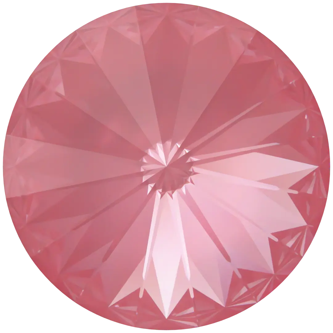 Serinity Chatons Round Stones Rivoli (1122) Crystal Dahlia Ignite UNFOILED - Bluestreak Crystals