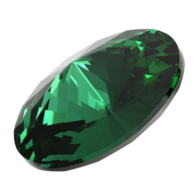 Serinity Chatons Round Stones Rivoli (1122) Majestic Green - Bluestreak Crystals