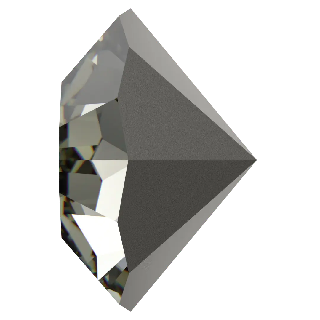 Serinity Chatons Round Stones Small (1100) Black Diamond - Bluestreak Crystals