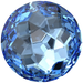 Serinity Chatons Round Stones Thin (1383) Cool Blue - Bluestreak Crystals