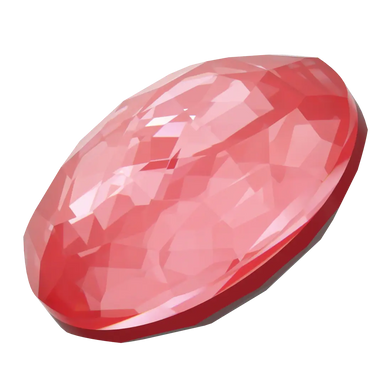 Serinity Chatons Round Stones Thin (1383) Crystal Poppy Red Ignite UNFOILED - Bluestreak Crystals