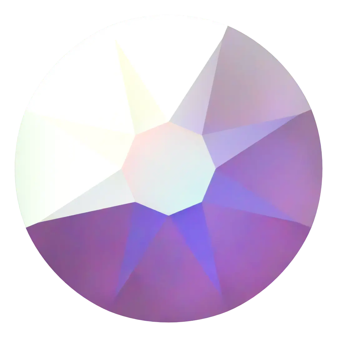 Serinity Colour Sample Service Flatbacks - Crystal & Effect Colours - Bluestreak Crystals