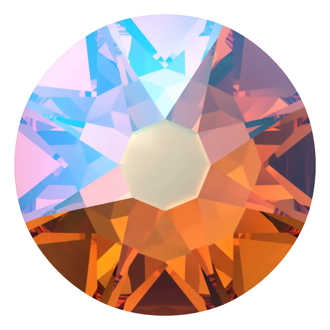 Serinity Colour Sample Service Flatbacks - Crystal & Effect Colours - Bluestreak Crystals