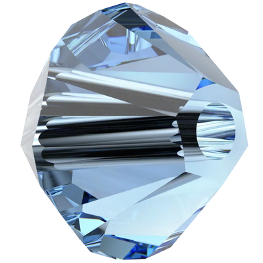 Serinity Crystal Beads Bicone (5328) Cool Blue - Bluestreak Crystals