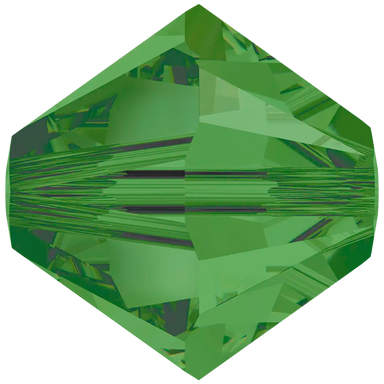 Serinity Crystal Beads Bicone (5328) Fern Green - Bluestreak Crystals