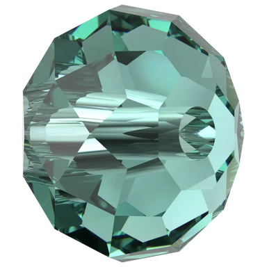 Serinity Crystal Beads Briolette (5040) Caribbean Green - Bluestreak Crystals