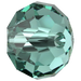 Serinity Crystal Beads Briolette (5040) Caribbean Green - Bluestreak Crystals