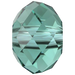 Serinity Crystal Beads Briolette (5040) Caribbean Green - Bluestreak Crystals