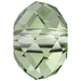 Serinity Crystal Beads Briolette (5040) Dark Peridot - Bluestreak Crystals