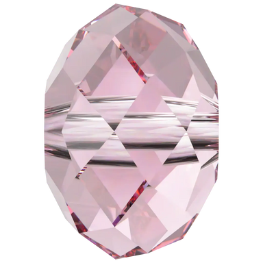 Serinity Crystal Beads Briolette (5040) Light Rose - Bluestreak Crystals