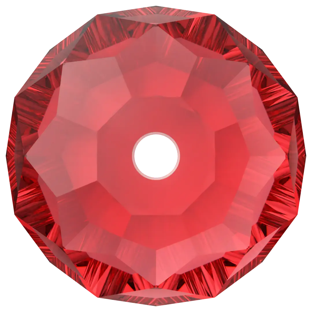 Serinity Crystal Beads Briolette (5040) Light Siam - Bluestreak Crystals