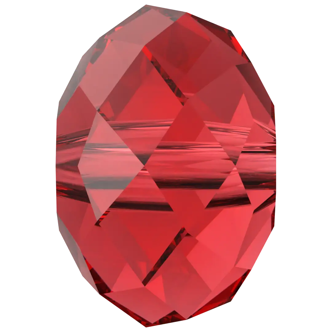 Serinity Crystal Beads Briolette (5040) Light Siam - Bluestreak Crystals