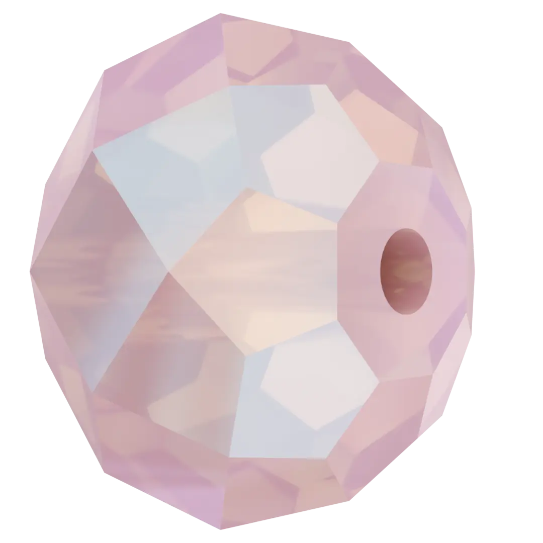 Serinity Crystal Beads Briolette (5040) Rose Water Opal Shimmer 2X - Bluestreak Crystals