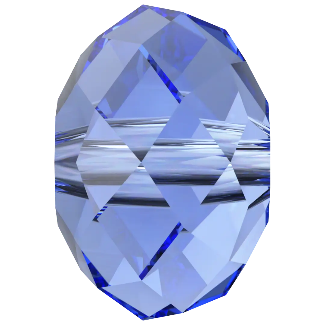 Serinity Crystal Beads Briolette (5040) Sapphire - Bluestreak Crystals