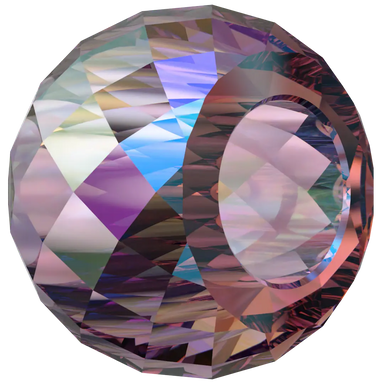 Serinity Crystal Beads Briolette XXL Hole (5043) Amethyst Shimmer 2X - Bluestreak Crystals
