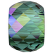 Serinity Crystal Beads Briolette XXL Hole (5043) Emerald Shimmer 2X - Bluestreak Crystals