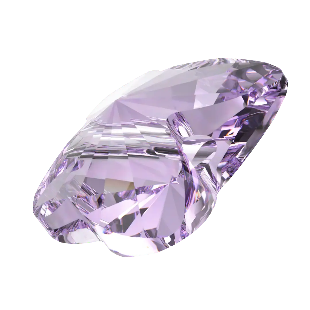 Serinity Crystal Beads Butterfly (5754) Violet - Bluestreak Crystals