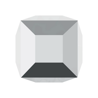 Serinity Crystal Beads Cube (5601) Crystal Light Chrome B - Bluestreak Crystals