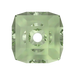 Serinity Crystal Beads Cube (5601) Dark Peridot - Bluestreak Crystals
