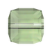Serinity Crystal Beads Cube (5601) Dark Peridot - Bluestreak Crystals