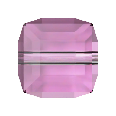 Serinity Crystal Beads Cube (5601) Dark Rose - Bluestreak Crystals