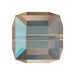 Serinity Crystal Beads Cube (5601) Light Colorado Topaz Shimmer B - Bluestreak Crystals