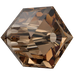 Serinity Crystal Beads Cube (5601) Light Smoked Topaz - Bluestreak Crystals
