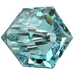 Serinity Crystal Beads Cube (5601) Light Turquoise - Bluestreak Crystals