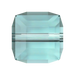 Serinity Crystal Beads Cube (5601) Light Turquoise - Bluestreak Crystals