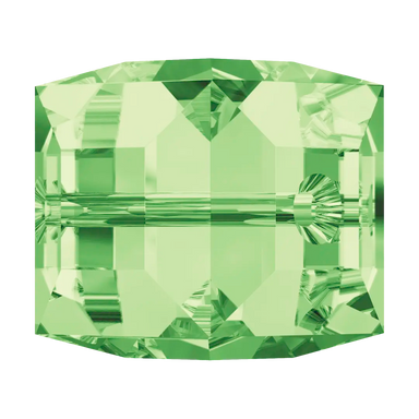 Serinity Crystal Beads Cube (5601) Peridot - Bluestreak Crystals