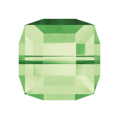Serinity Crystal Beads Cube (5601) Peridot - Bluestreak Crystals