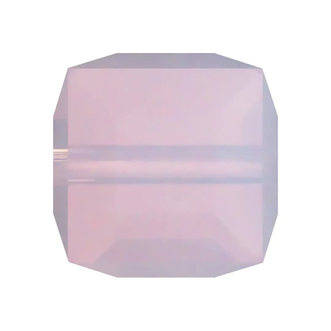 Serinity Crystal Beads Cube (5601) Rose Water Opal - Bluestreak Crystals