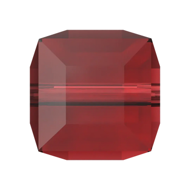 Serinity Crystal Beads Cube (5601) Siam - Bluestreak Crystals