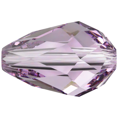 Serinity Crystal Beads Drop (5500) Light Amethyst - Bluestreak Crystals