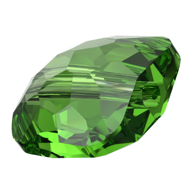 Serinity Crystal Beads Fantasy Square (5035) Fern Green - Bluestreak Crystals