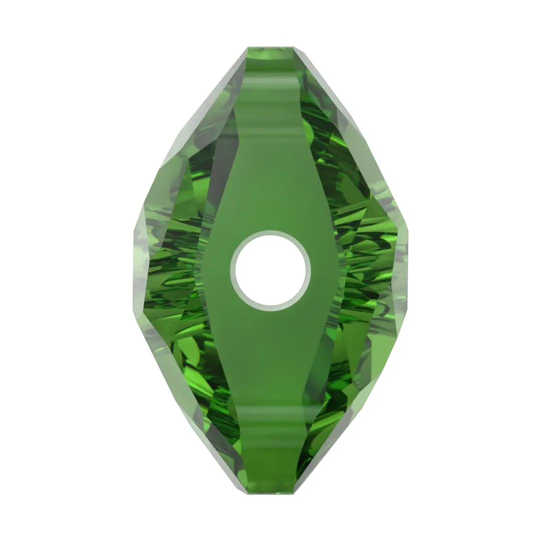Serinity Crystal Beads Fantasy Square (5035) Fern Green - Bluestreak Crystals