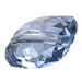 Serinity Crystal Beads Fantasy Square (5035) Light Sapphire - Bluestreak Crystals