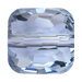 Serinity Crystal Beads Fantasy Square (5035) Light Sapphire - Bluestreak Crystals