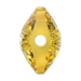 Serinity Crystal Beads Fantasy Square (5035) Light Topaz - Bluestreak Crystals