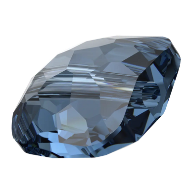 Serinity Crystal Beads Fantasy Square (5035) Montana - Bluestreak Crystals