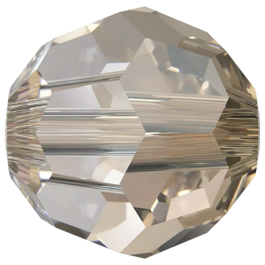 Serinity Crystal Beads Round (5000) Crystal Bronze - Bluestreak Crystals