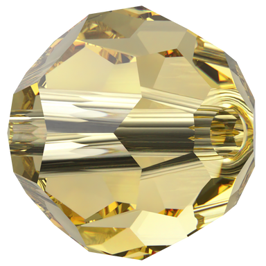 Serinity Crystal Beads Round (5000) Dark Jonquil - Bluestreak Crystals