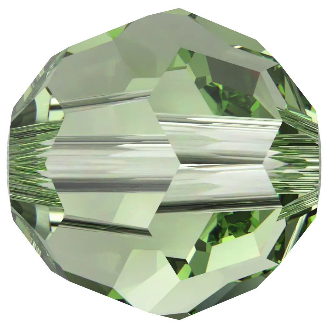 Serinity Crystal Beads Round (5000) Dark Peridot - Bluestreak Crystals
