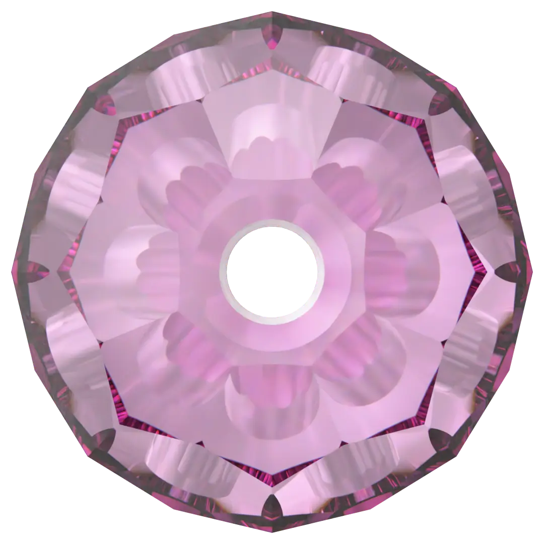 Serinity Crystal Beads Round (5000) Dark Rose - Bluestreak Crystals