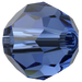 Serinity Crystal Beads Round (5000) Dark Sapphire - Bluestreak Crystals
